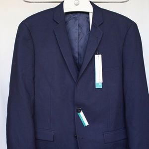 PERRY ELLIS Sport Coat Blazer ~ Elbow Patch 40R